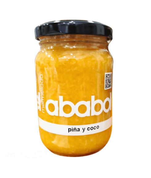 Confiture d'ananas et de noix de coco