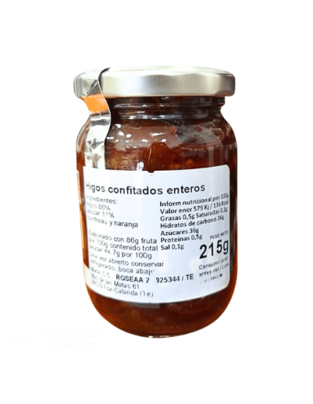 Higos confitados enteros