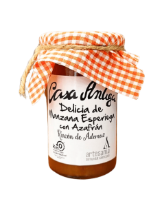 Confiture de pommes Esperiega au safran