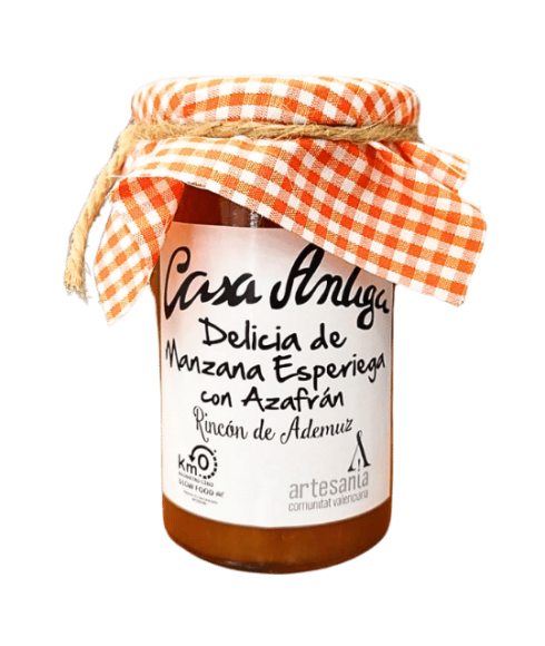 Confiture de pommes Esperiega au safran