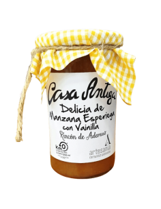 Confiture de pommes Esperiega à la vanille