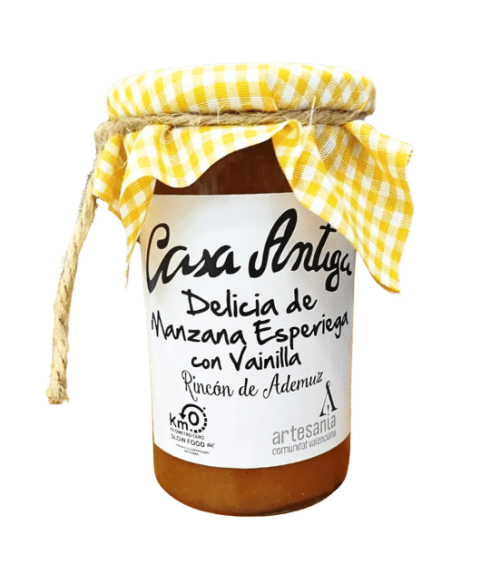 Confiture de pommes Esperiega à la vanille