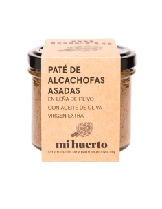 Paté de alcachofas asadas