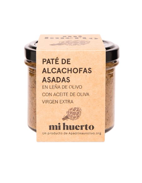 Paté de alcachofas asadas