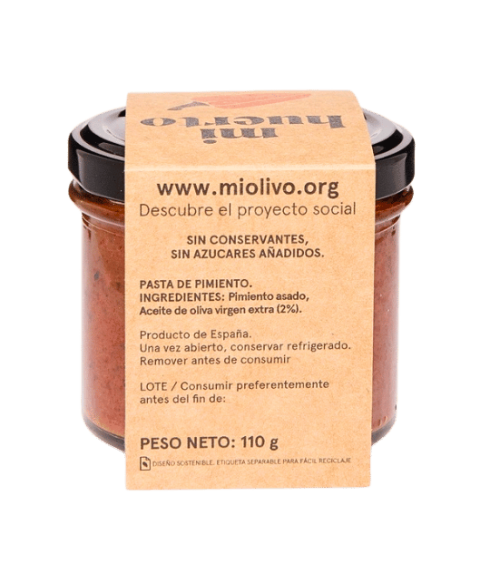 Paté de pimientos asados