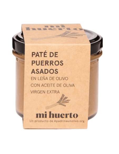 Paté van geroosterde prei