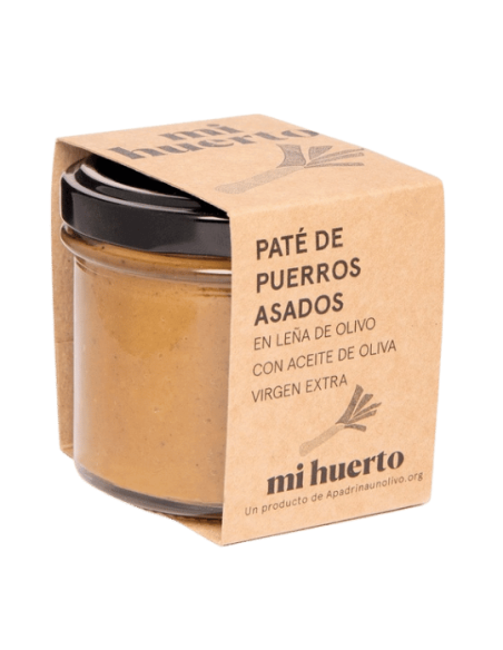 Pâté de poireaux rôtis