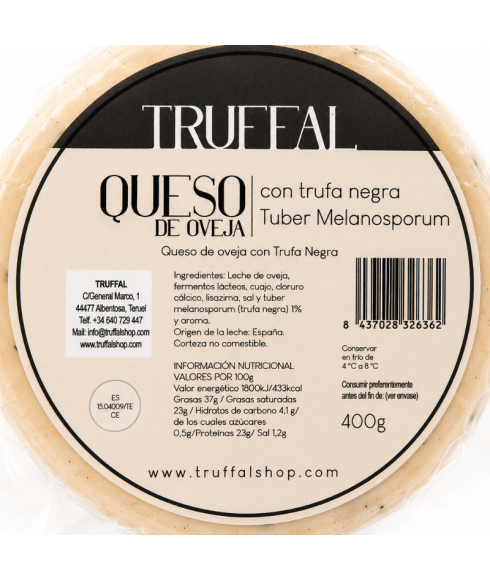 Fromage à la truffe de brebis