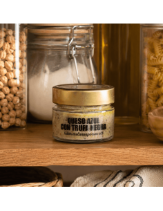 Formaggio erborinato con tartufo nero
