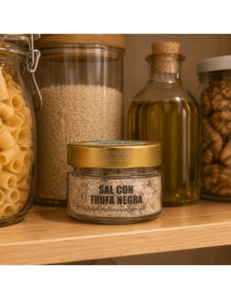 Salt with truffle