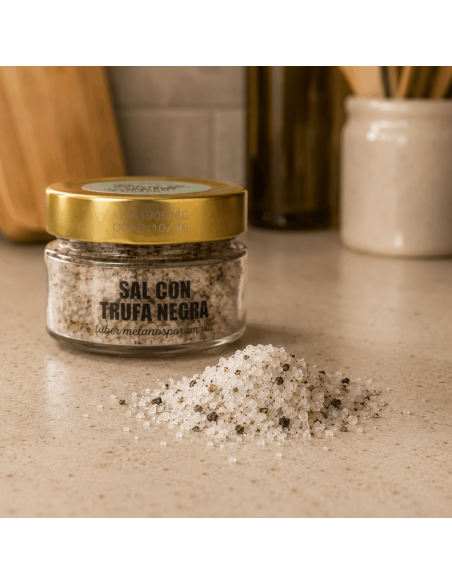 Salt with truffle