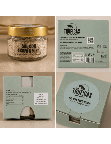 Salt with truffle