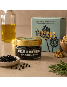 Zwarte truffelparels