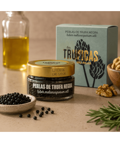 Perles de truffe noire
