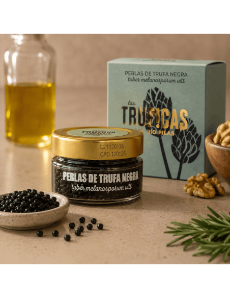 Black truffle pearls