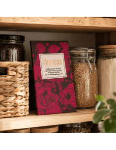 Chocolate with freeze-dried truffle and salt