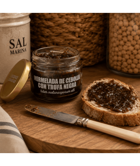 Marmellata di cipolle con tartufo nero