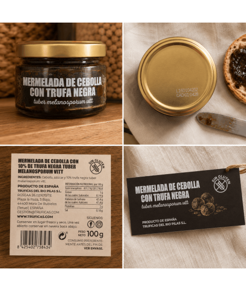Marmellata di cipolle con tartufo nero
