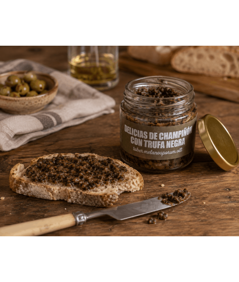 Mushroom delights with black truffle