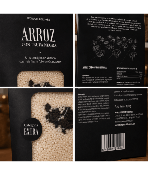 Riz à la truffe noire