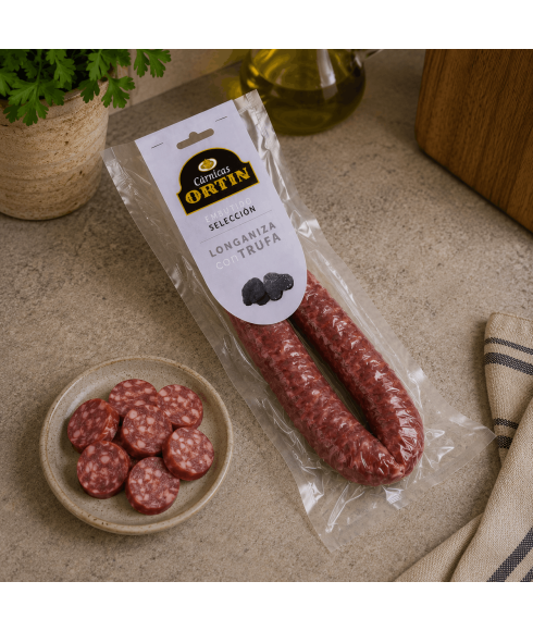 Longaniza con trufa