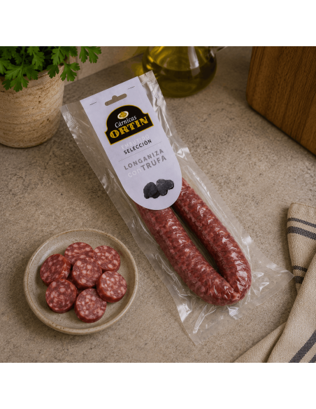 Longaniza con trufa