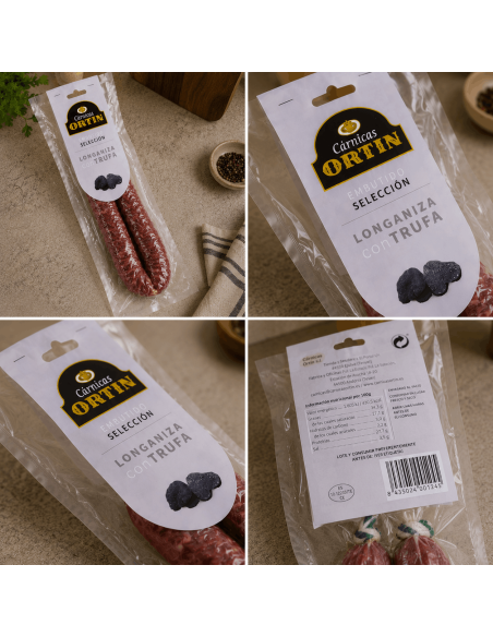 Longaniza con trufa
