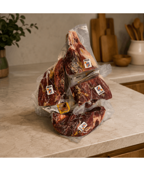 Jamón de Teruel | Deshuesado en 5 trozos