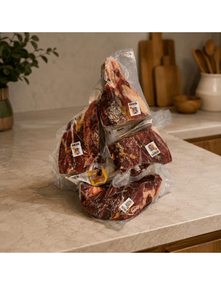 Jamón de Teruel | Deshuesado en 5 trozos