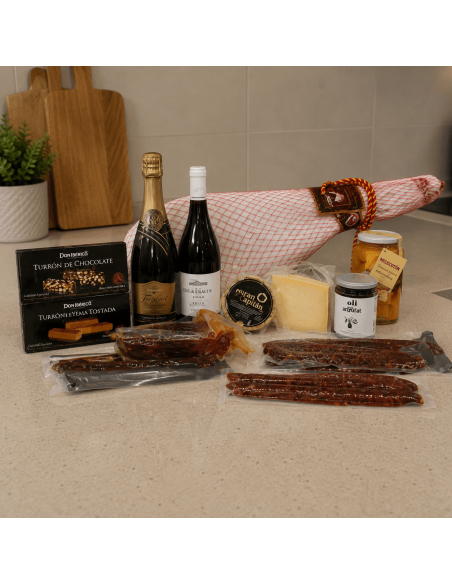Lote 38 con Jamón de Teruel DOP