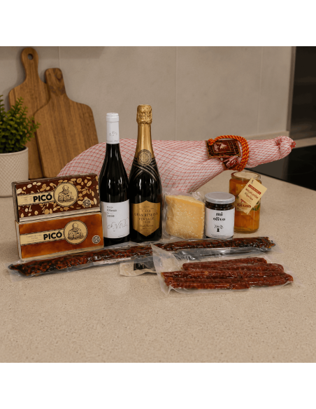 Lote 37 con Jamón de Teruel DOP