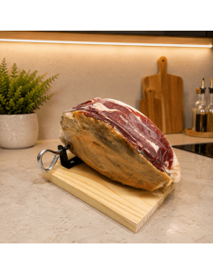 Piece of Serrano ham + Mini Ham Holder