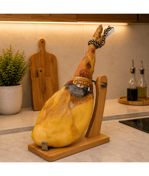 Grande réserve de jambon