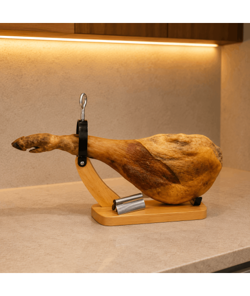 Serrano Ham + Ham Stand