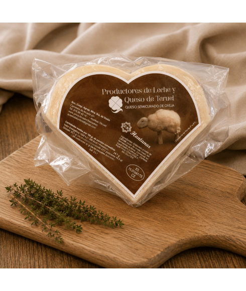 Halbgereifter Schafskäse