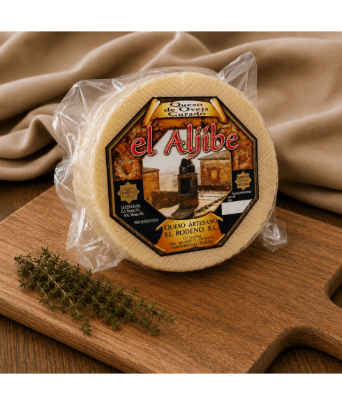 Cured cheese from el Aljibe