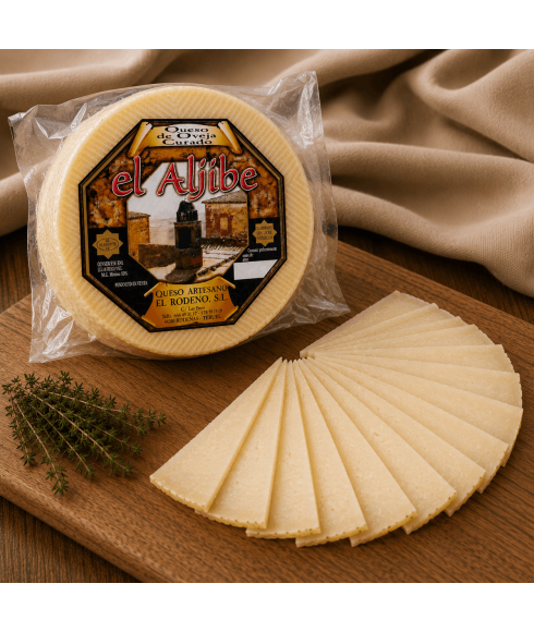 Cured cheese from el Aljibe