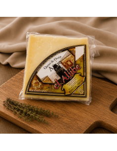 Quartier de fromage vieilli