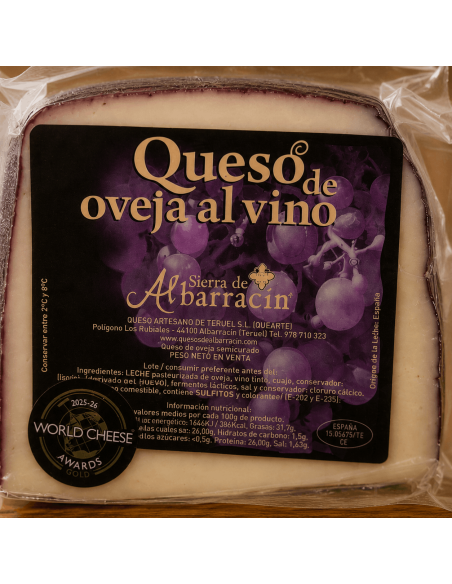 Formaggio di pecora al vino