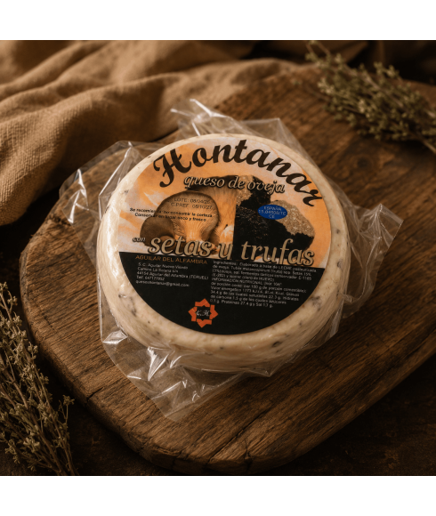Trüffelkäse und Schafspilze