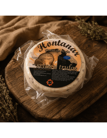 Truffle Cheese and Sheep Mushrooms