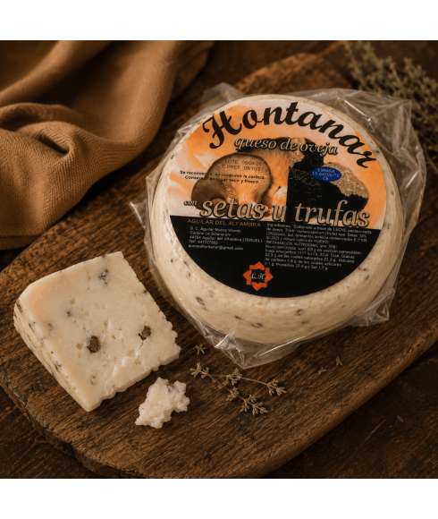 Truffle Cheese and Sheep Mushrooms