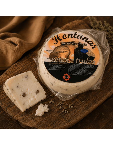 Truffle Cheese and Sheep Mushrooms