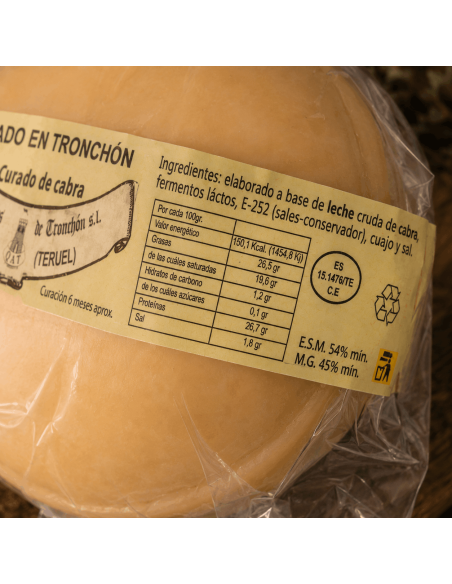 Gereifter Ziegenkäse (6 Monate)