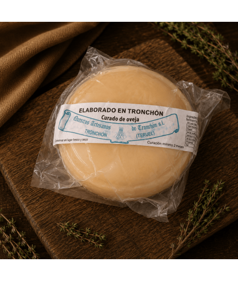 Queso Curado de Cabra (2 meses)