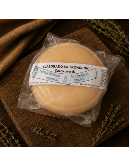 Queso Curado de Cabra (2 meses)