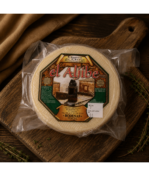 Queso semicurado del Aljibe