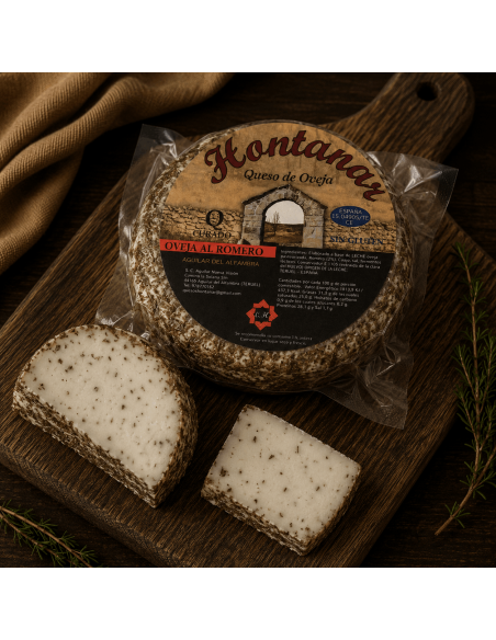Fromage de brebis artisanal au romarin