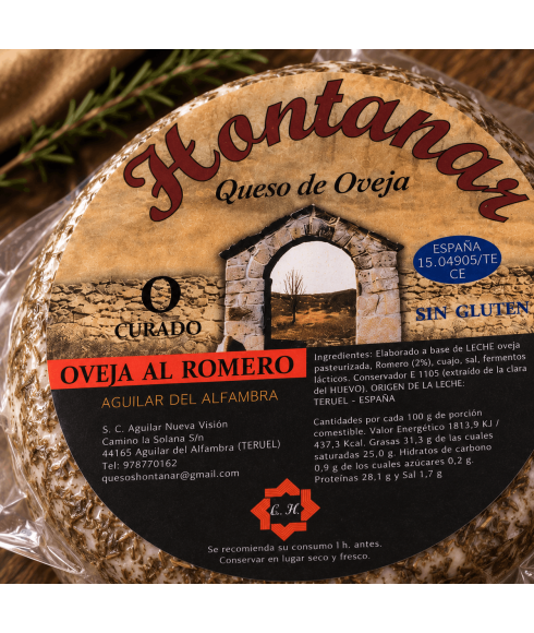 Formaggio di pecora artigianale al rosmarino
