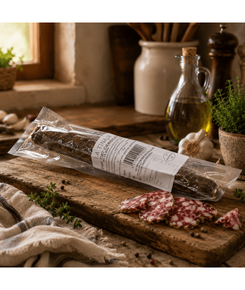 Fuet de cerf à la piment